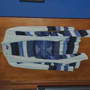 Tribal Print Cardigan